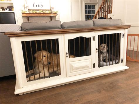 turn dog crate into house